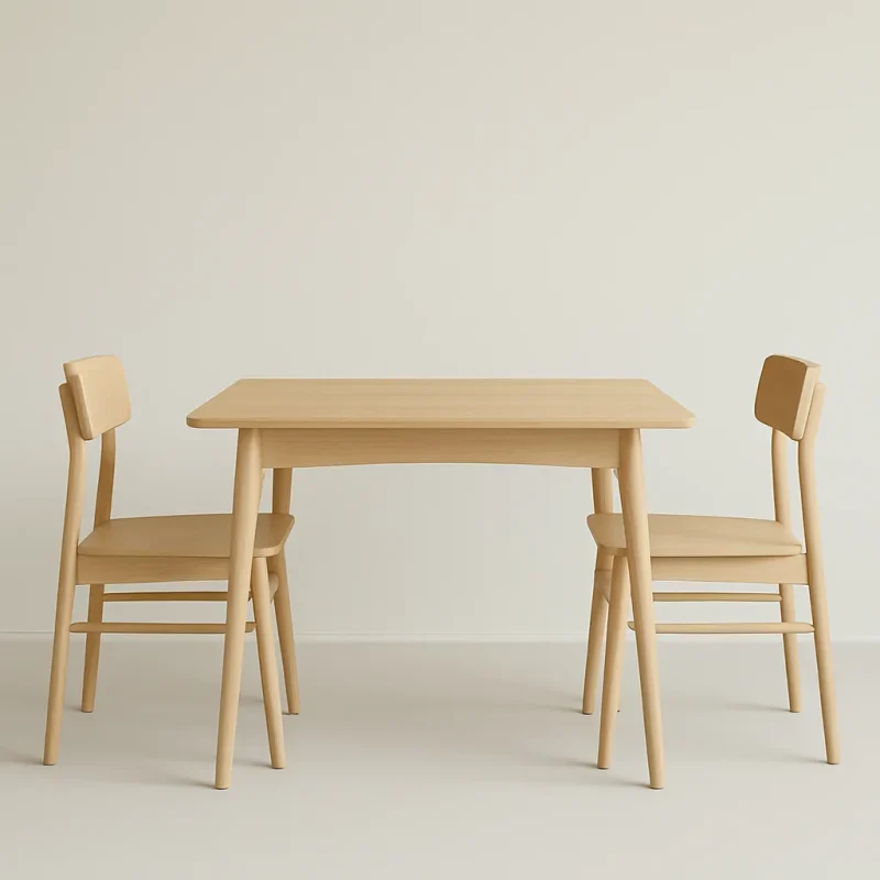 Minimalist Dining Table Elevates Style